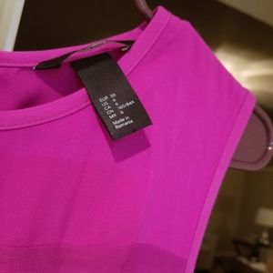 Hot pink fuchsia dress